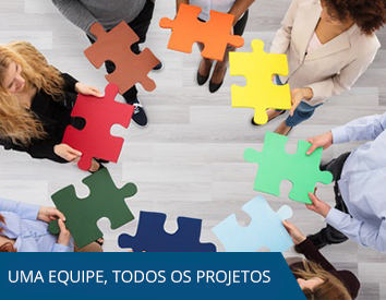 Uma equipe, todos os projetos